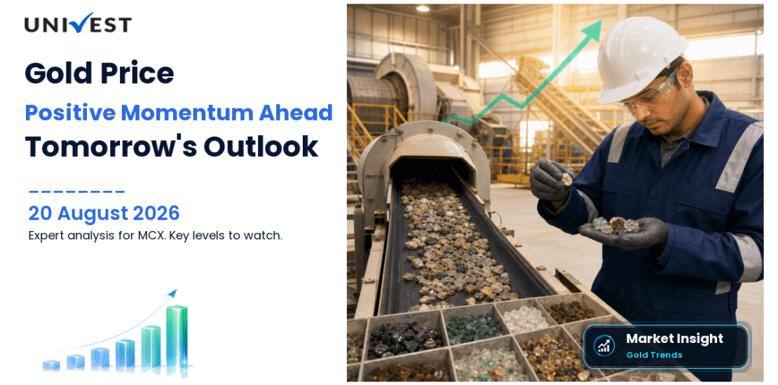 Gold Price Prediction for Tomorrow: MCX Levels and Outlook for 20 August 2026