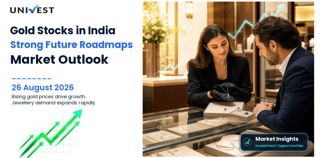 5 Gold Stocks in India with Strong Future Roadmaps as Rising Gold Prices, Gold Loan Demand from Underbanked Borrowers, and Jewellery Market Premiumisation Drive Growth
