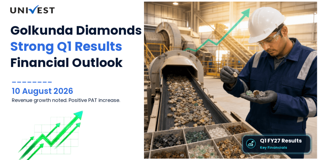 Golkunda Diamonds Q1 FY27 Results: Revenue Rs 85 Cr, PAT Rs 5.00 Cr and Key Highlights