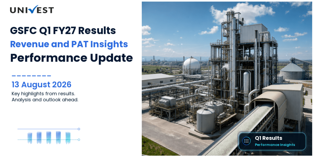 GSFC Q1 FY27 Results: Revenue Rs 3,583 Cr, PAT Rs 155 Cr and Key Highlights