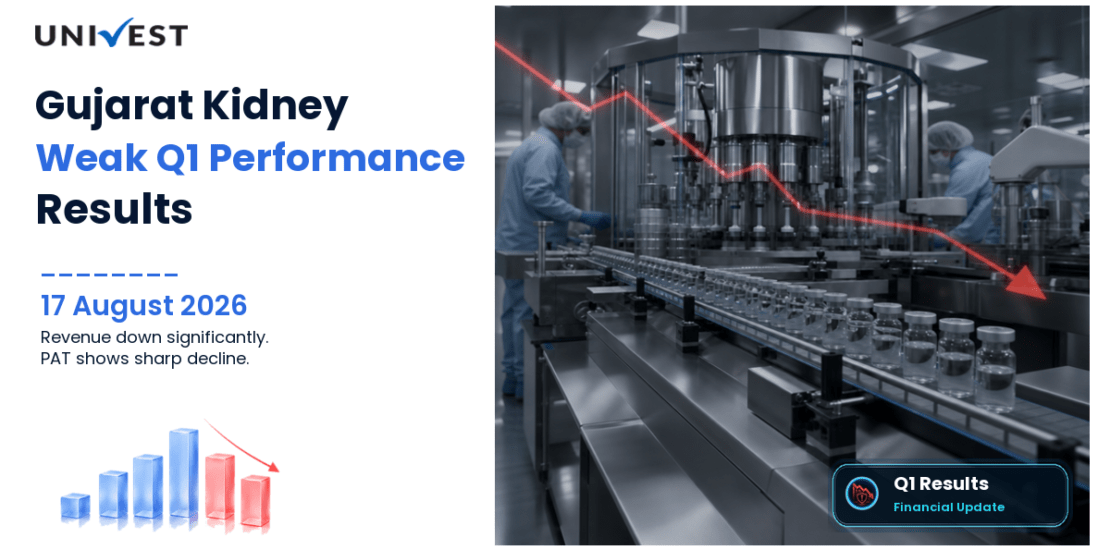 Gujarat Kidney Q1 FY27 Results: Revenue Rs 9 Cr, PAT Rs 2 Cr