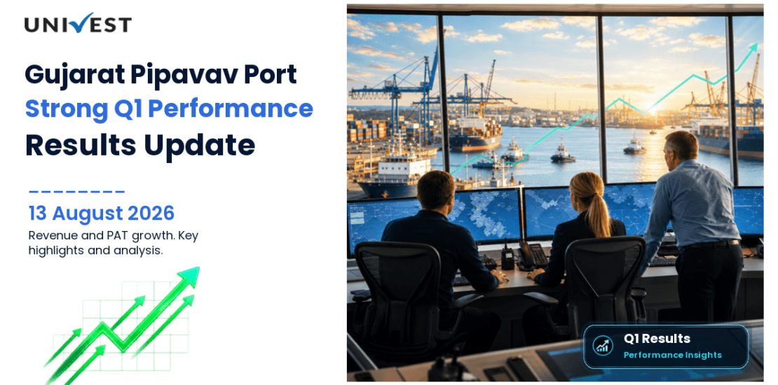 Gujarat Pipavav Port Q1 FY27 Results: Revenue Rs 331 Cr, PAT Rs 146 Cr and Key Highlights