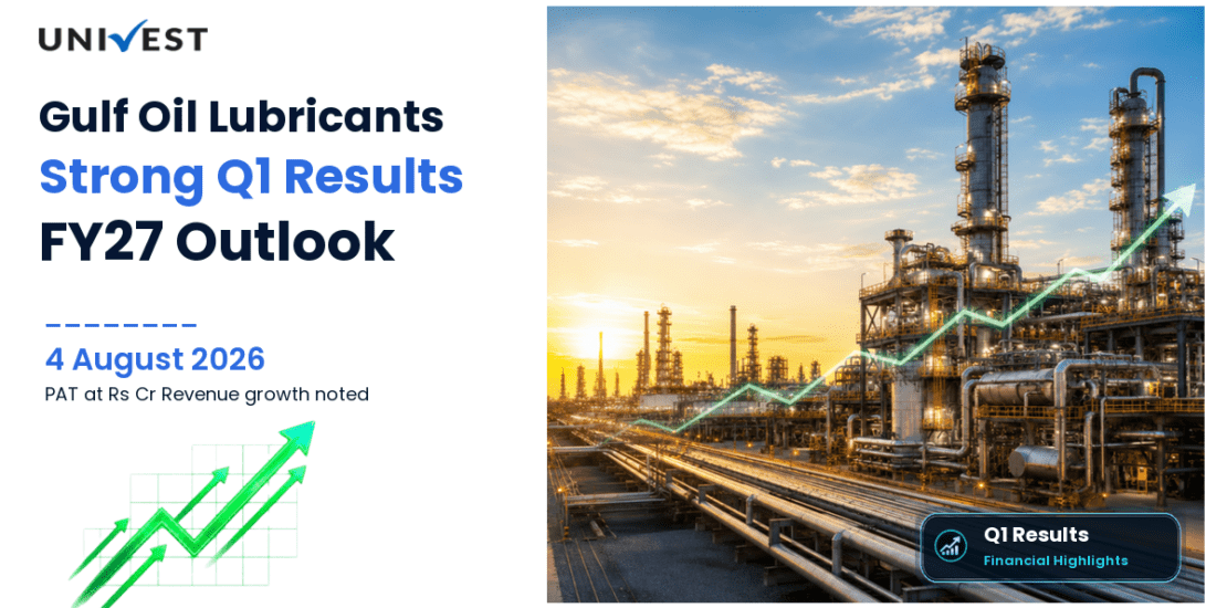 Gulf Oil Lubricants Q1 Results FY27: PAT at Rs 120 Cr for June 2026 Quarter