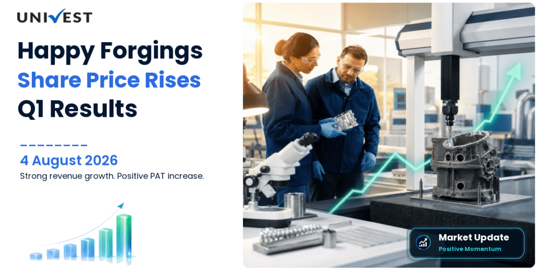 Happy Forgings Share Price Gains 0.25% After Q1 FY27 Results on 4 August 2026