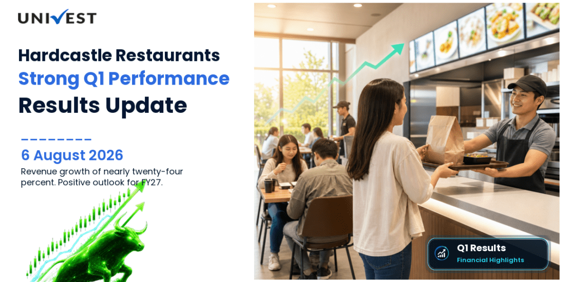 Hardcastle Restaurants Q1 Results FY27: PAT at Rs 1 Cr for June 2026 Quarter