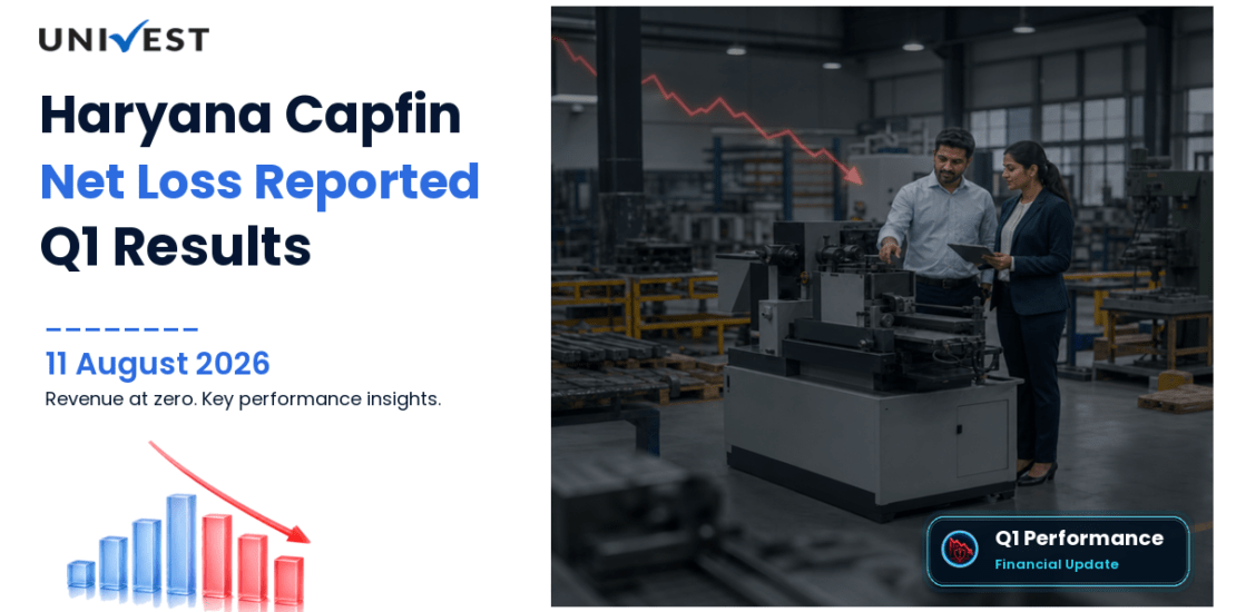 Haryana Capfin Q1 FY27 Results: Revenue Rs 0.00 Cr, Net Loss Rs 0.76 Cr and Key Highlights