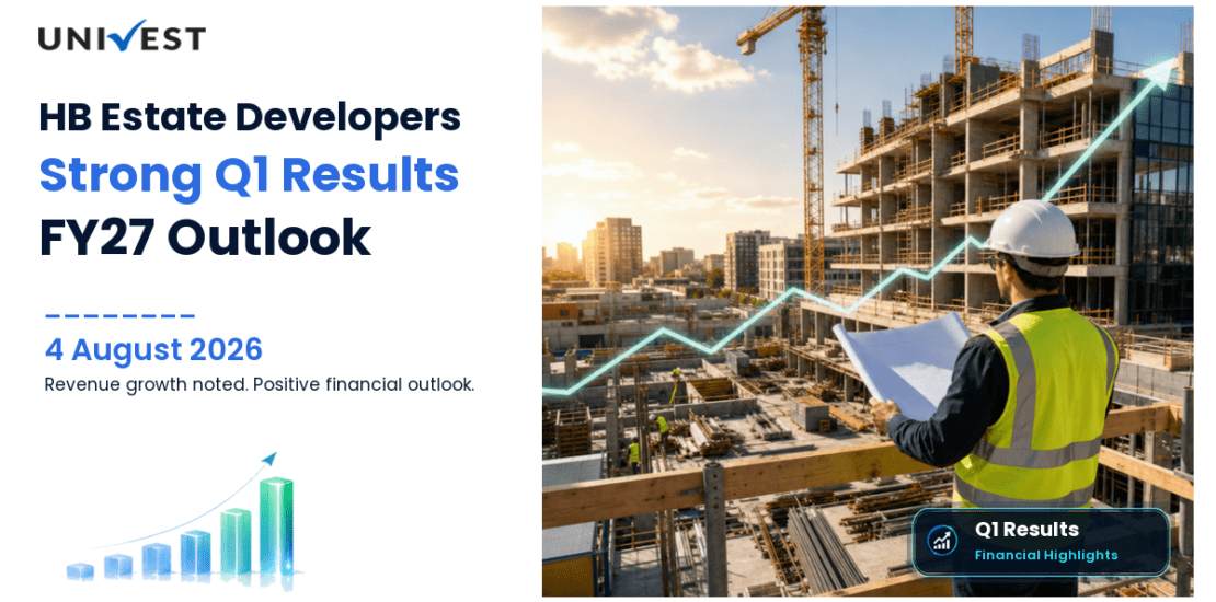 HB Estate Developers Q1 Results FY27: PAT at Rs 1 Cr for June 2026 Quarter