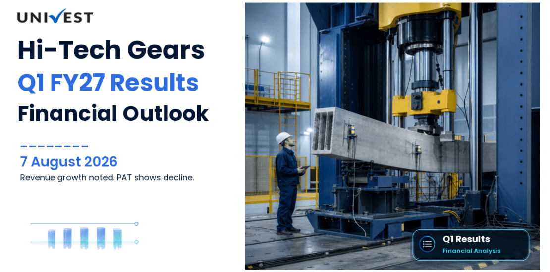 Hi-Tech Gears Q1 FY27 Results: Revenue Rs 237 Cr, PAT Rs 4.00 Cr and Key Highlights