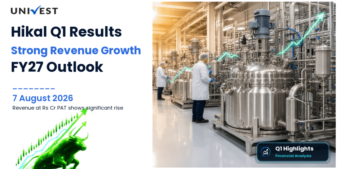 Hikal Q1 FY27 Results: Revenue Rs 402 Cr, PAT Rs 7.00 Cr and Key Highlights