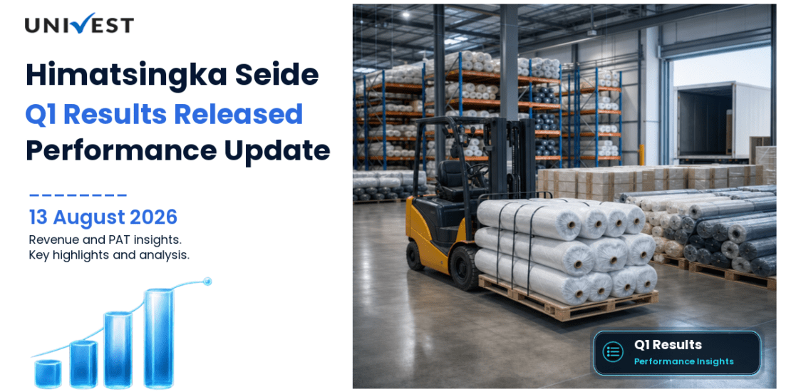 Himatsingka Seide Q1 FY27 Results: Revenue Rs 621 Cr, PAT Rs 4 Cr and Key Highlights