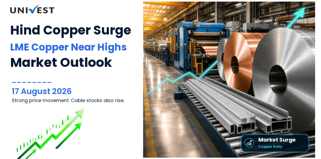 Hind Copper Share Price Surges 7% on 17 August 2026 as LME Copper Spot Trades Near Record High