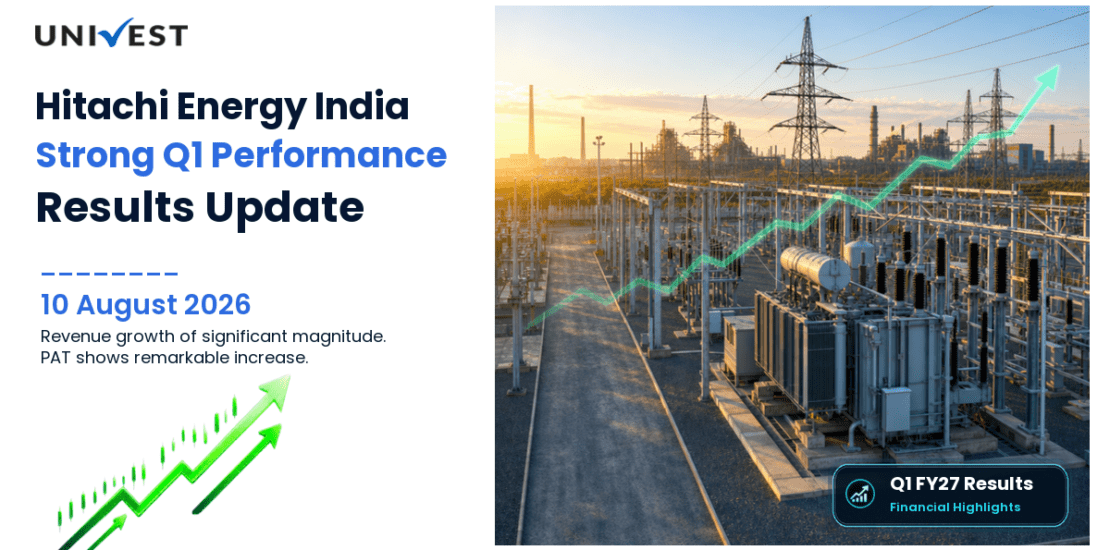 Hitachi Energy India Q1 FY27 Results: Revenue Rs 2,493 Cr, PAT Rs 294 Cr and Key Highlights