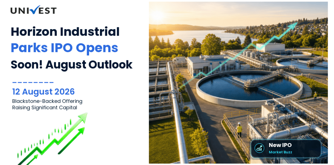 Horizon Industrial Parks Initial Public Offering to Raise Rs 2,600 Crore Opens August 17: Blackstone-Backed Industrial Parks Developer Files DRHP on 12 August 2026