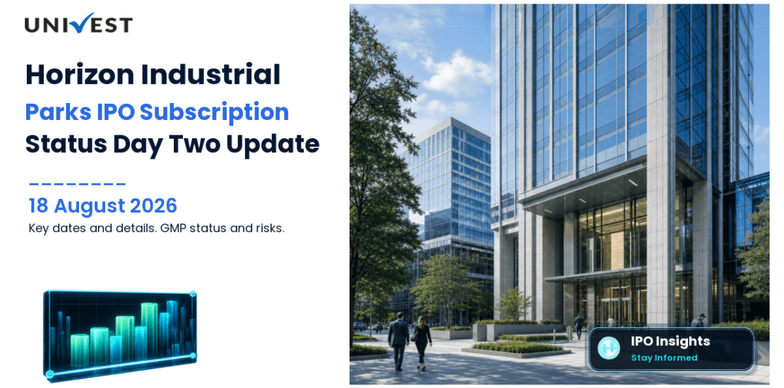 Horizon Industrial Parks IPO Day 2 Subscription Status 18 August 2026: Issue Open, Closes Tomorrow