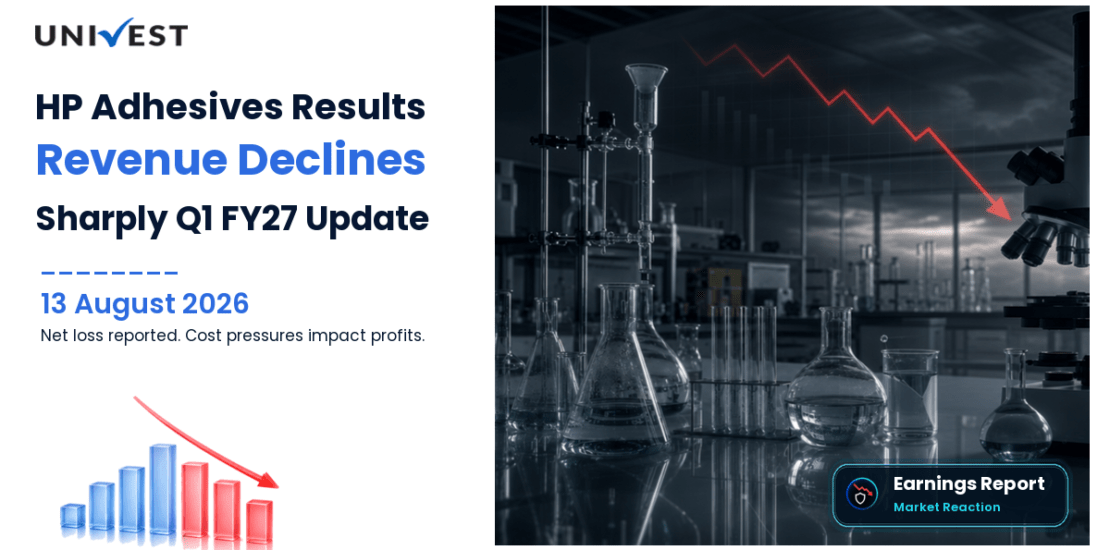 HP Adhesives Q1 FY27 Results: Revenue at Rs 63 Crore, Slides to Net Loss of Rs 91 Lakh