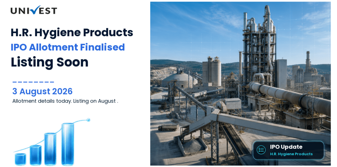 H.R. Hygiene Products IPO Allotment: Basis Finalised Today Ahead of August 5 Listing