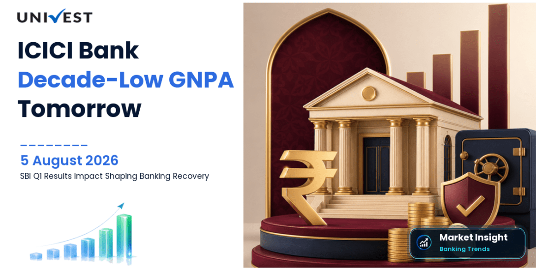 ICICI Bank Prediction for Tomorrow, Thursday 6 August 2026: Stock at Rs 1,390 With Decade-Low GNPA as SBI Q1 Results Shape Banking Recovery