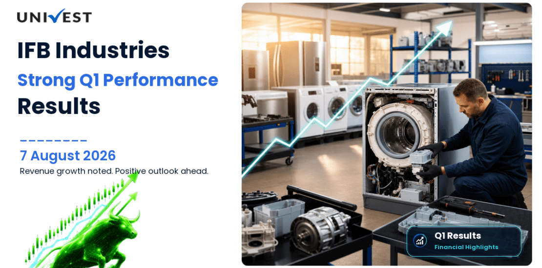 IFB Industries Q1 FY27 Results: Revenue Rs 1,584 Cr, PAT Rs 42 Cr and Key Highlights