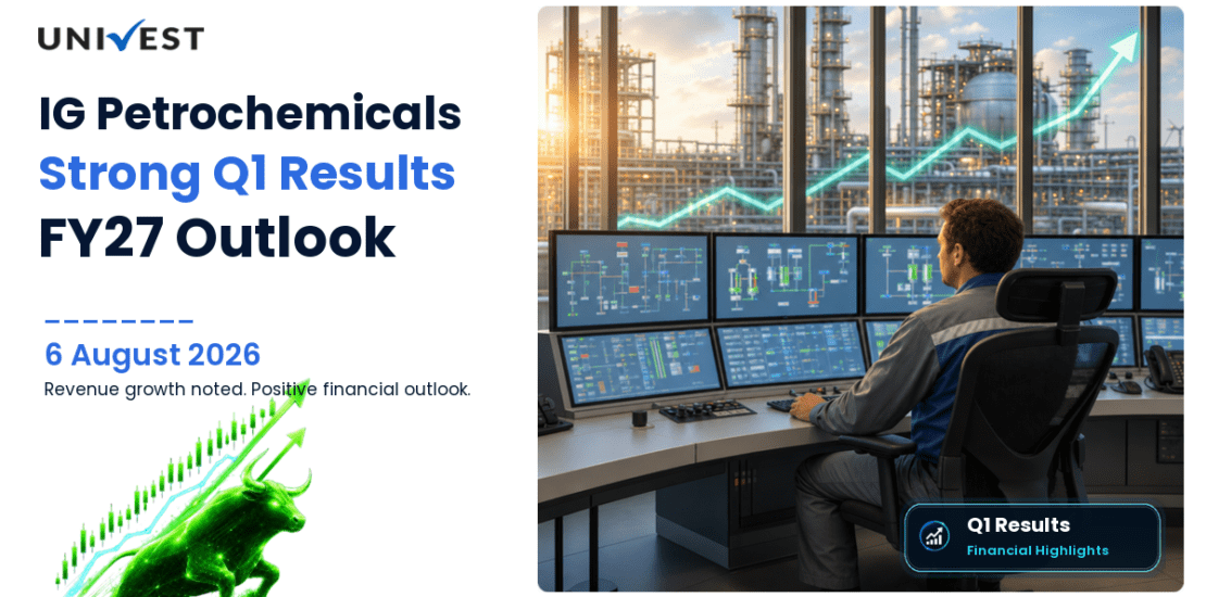 IG Petrochemicals Q1 Results FY27: PAT at Rs 66 Cr for June 2026 Quarter