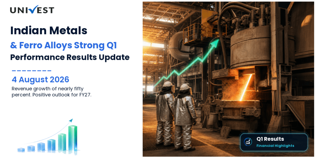 Indian Metals and Ferro Alloys Q1 Results FY27: PAT at Rs 192 Cr for June 2026 Quarter