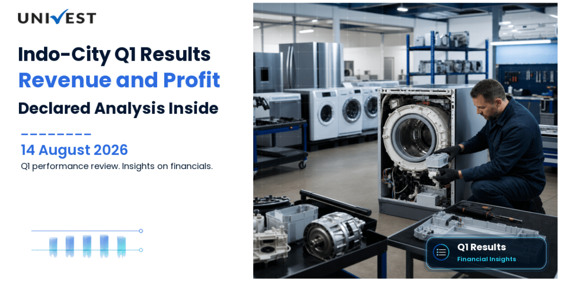 Indo-City Q1 Results FY27: Revenue Rs 1 crore, Net Profit Rs 0.53 Crore