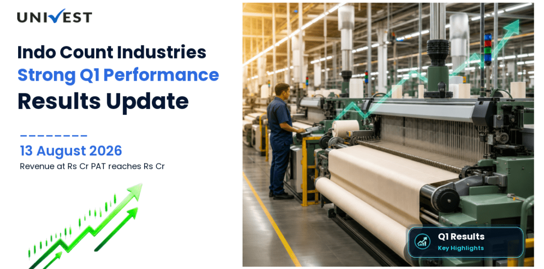 Indo Count Industries Q1 FY27 Results: Revenue Rs 1,206 Cr, PAT Rs 63 Cr and Key Highlights