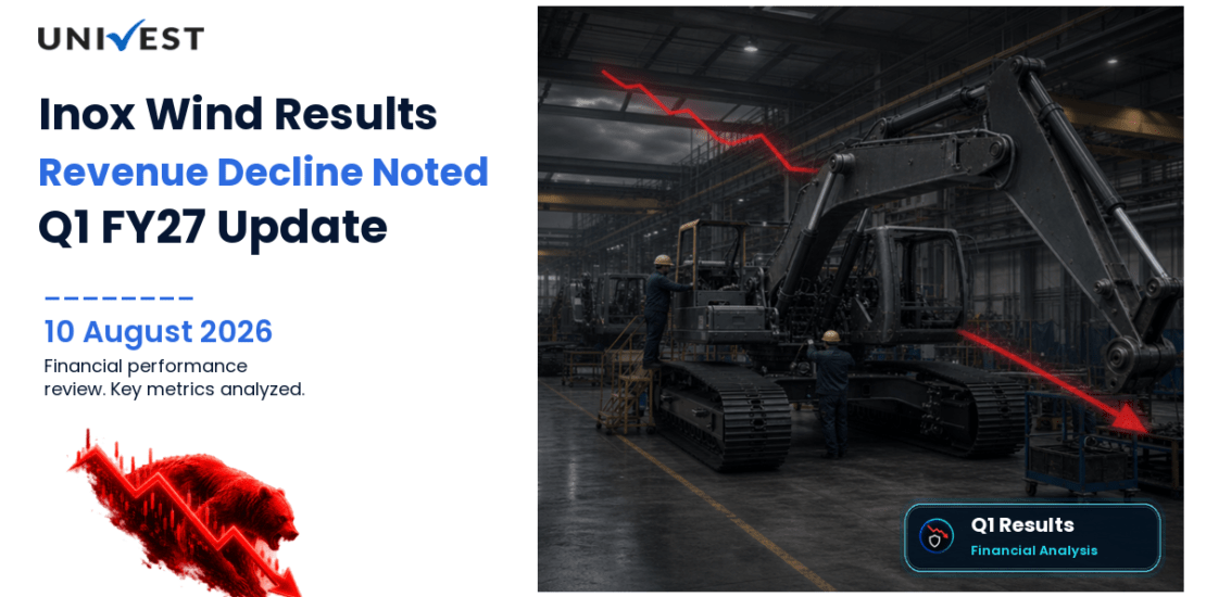 Inox Wind Q1 FY27 Results: Revenue Rs 814 Cr, PAT Rs 64 Cr and Key Highlights