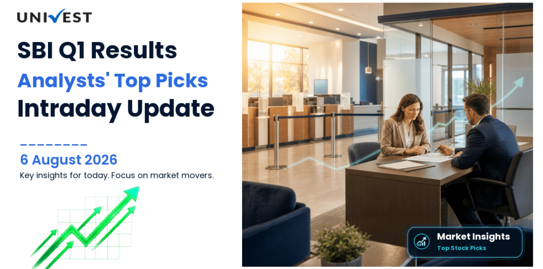 Intraday Stocks for Today: SBI Q1 Results, Airtel, Maruti and 5 More: Analyst Top Picks 6 August 2026