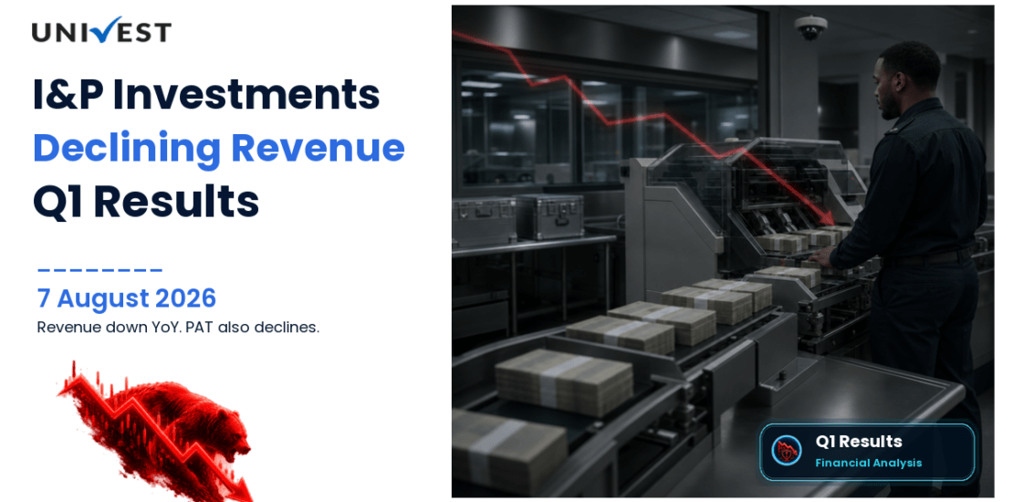 I&P Investments Q1 FY27 Results: Revenue Rs 2 Cr, PAT Rs 2.00 Cr and Key Highlights