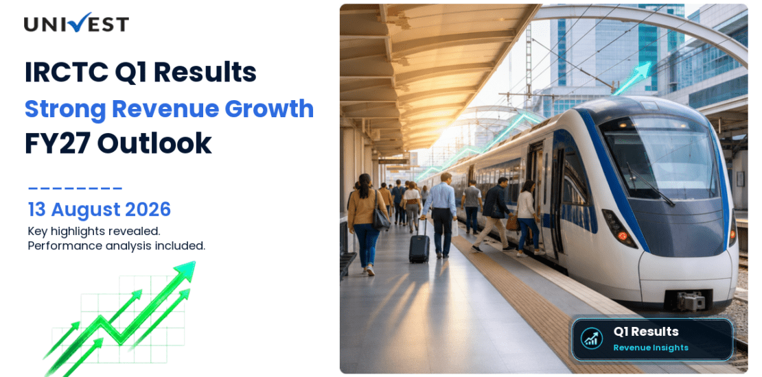 IRCTC Q1 FY27 Results: Revenue Rs 1,369 Cr, PAT Rs 330 Cr and Key Highlights