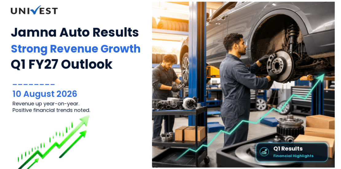 Jamna Auto Q1 FY27 Results: Revenue Rs 611 Cr, PAT Rs 48 Cr and Key Highlights