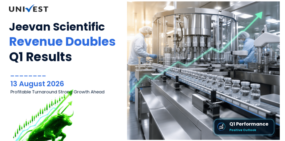 Jeevan Scientific Q1 FY27 Results: Revenue More Than Doubles to Rs 18 Crore, Turns Profitable at Rs 88 Lakh