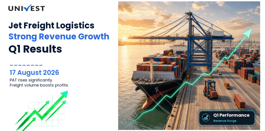 Jet Freight Logistics Q1 FY27 Results: Revenue Grows 50% to Rs 178 Crore, PAT Rises 42% to Rs 2 Crore