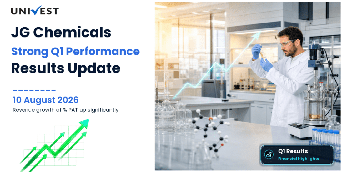 JG Chemicals Q1 FY27 Results: Revenue Rs 315 Cr, PAT Rs 26 Cr and Key Highlights
