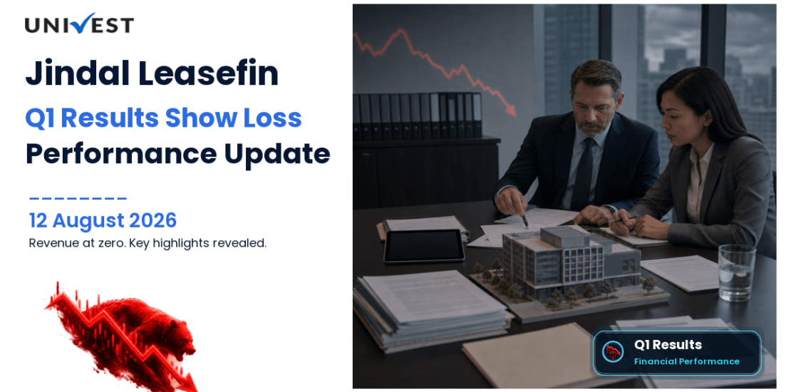 Jindal Leasefin Q1 FY27 Results: Revenue Rs 0.00 Cr, Net Loss Rs 0.05 Cr and Key Highlights