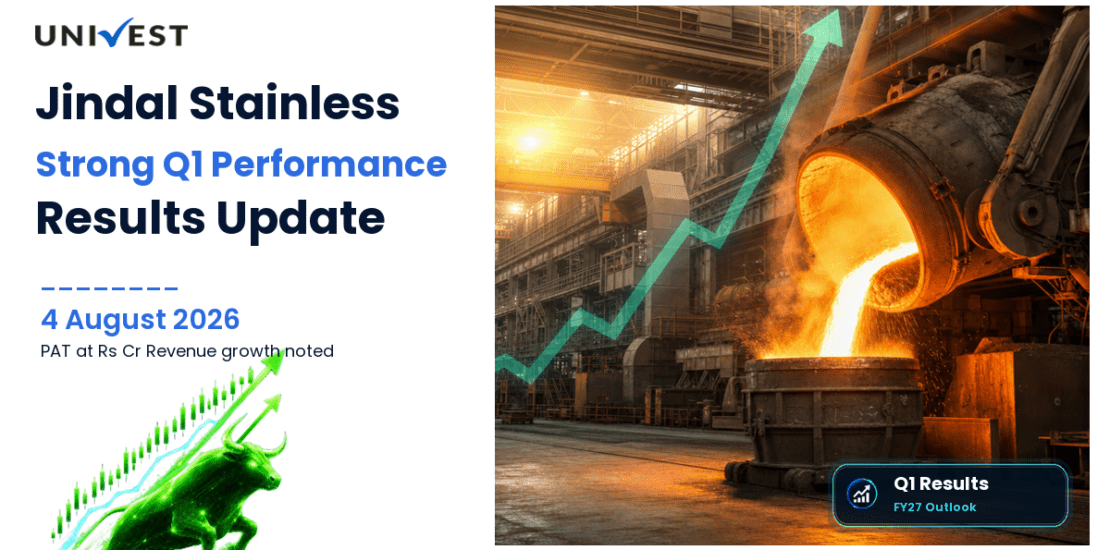 Jindal Stainless Q1 Results FY27: PAT at Rs 734 Cr for June 2026 Quarter