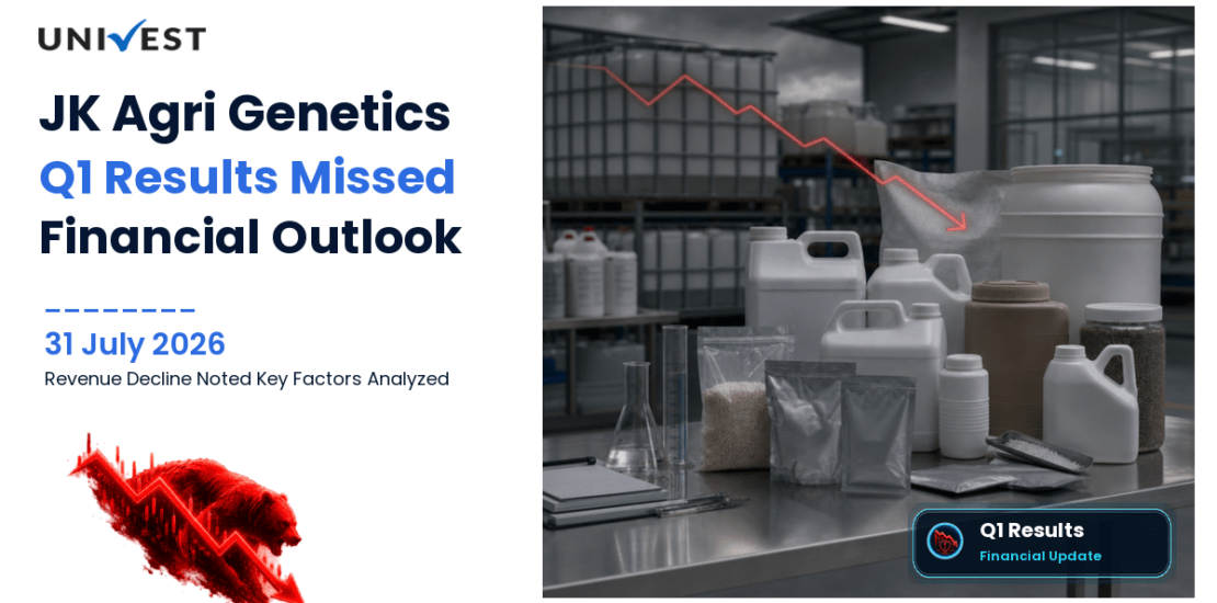 JK Agri Genetics Q1 Results FY27: PAT at Rs 10 Cr for June 2026 Quarter