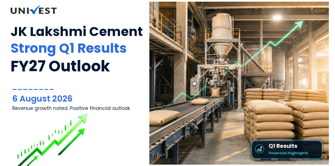 JK Lakshmi Cement Q1 Results FY27: PAT at Rs 107 Cr for June 2026 Quarter