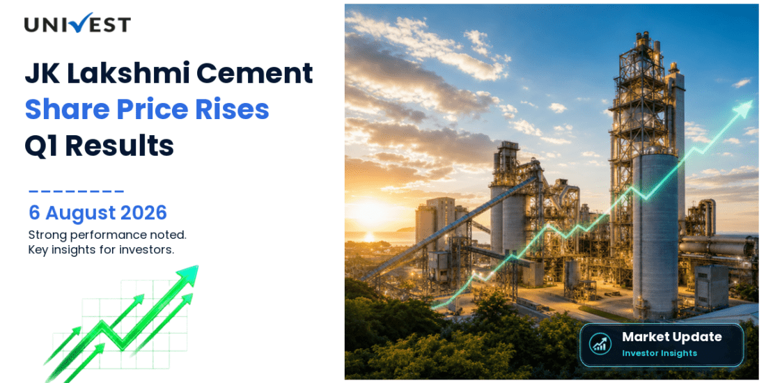 JK Lakshmi Cement Share Price Gains 4.71% After Q1 FY27 Results