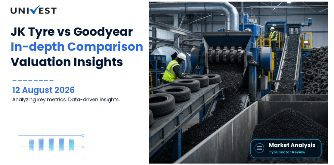 JK Tyre and Industries vs Goodyear India: Share Price, PE, ROE Compared