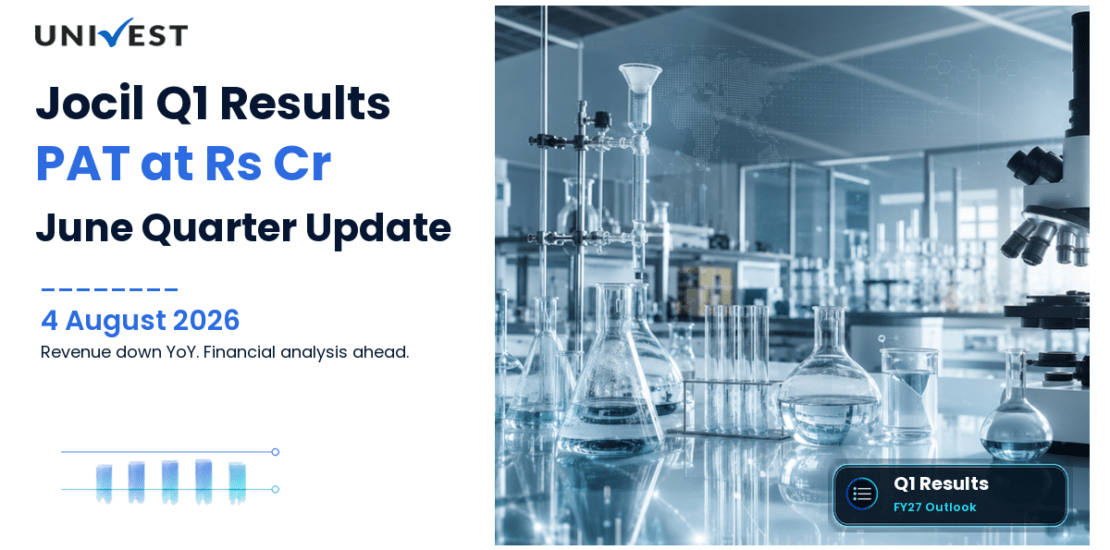 Jocil Q1 Results FY27: PAT at Rs 2 Cr for June 2026 Quarter