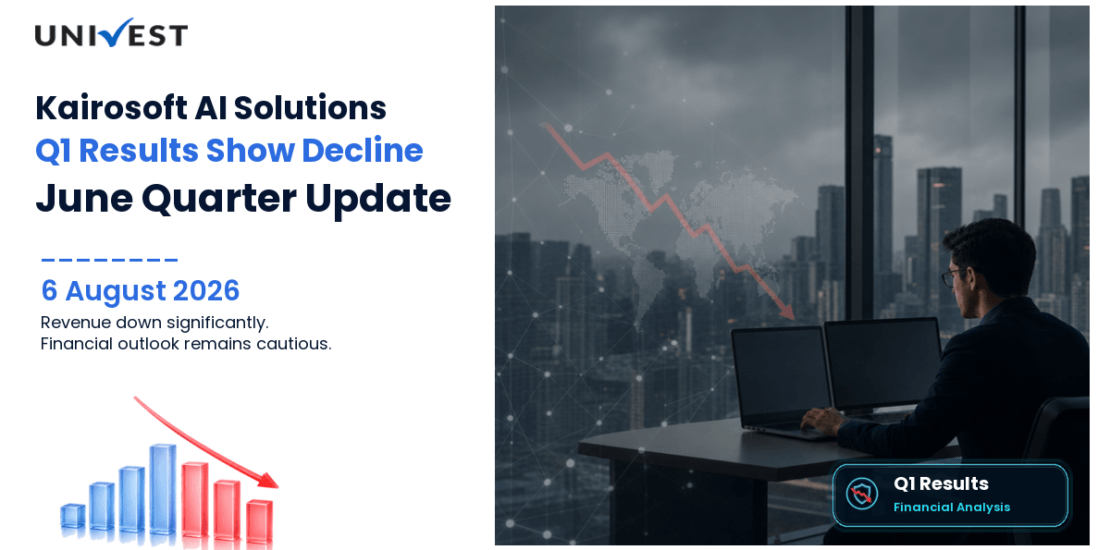 Kairosoft AI Solutions Q1 Results FY27: PAT at Rs 8 Lakh for June 2026 Quarter