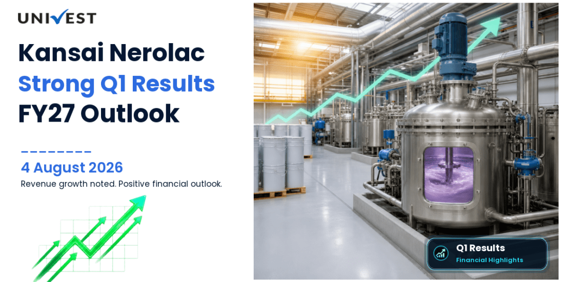 Kansai Nerolac Q1 Results FY27: PAT at Rs 228 Cr for June 2026 Quarter