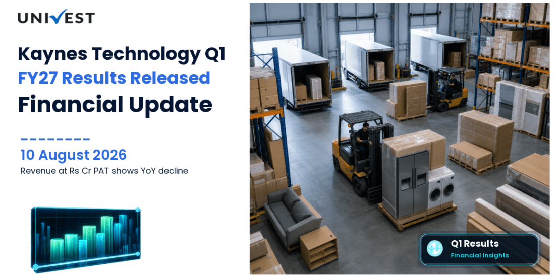 Kaynes Technology Q1 FY27 Results: Revenue Rs 946 Cr, PAT Rs 56 Cr and Key Highlights