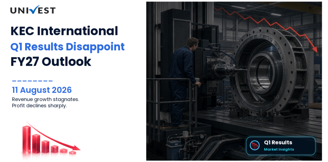 KEC International Q1 FY27 Results: Revenue Rs 5,023 Cr, PAT Rs 72 Cr and Key Highlights