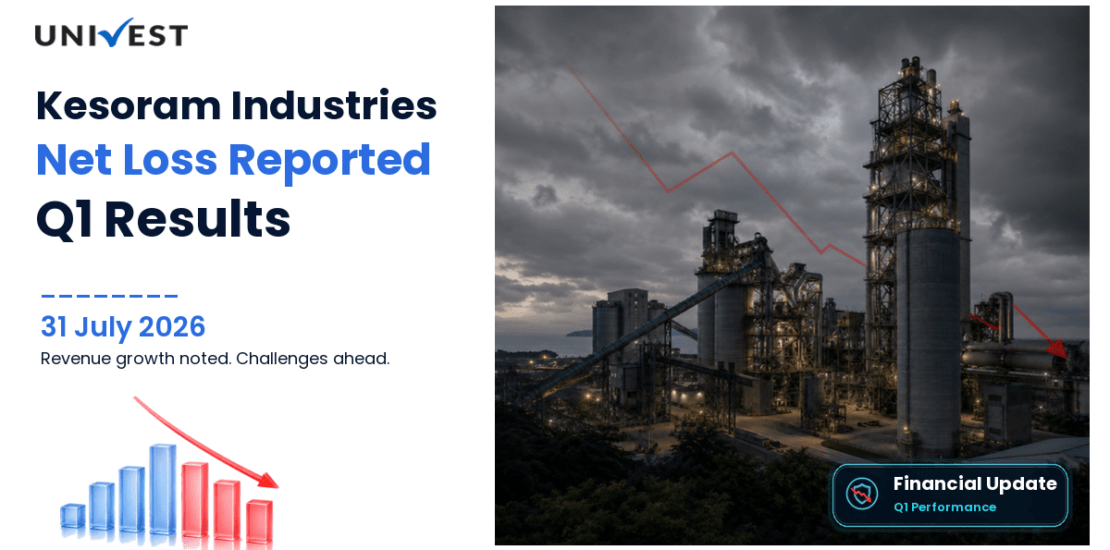 Kesoram Industries Q1 Results FY27: Net Loss of Rs 20 Cr for June 2026 Quarter