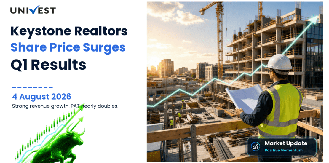 Keystone Realtors Share Price Gains 3.78% After Q1 FY27 Results on 4 August 2026