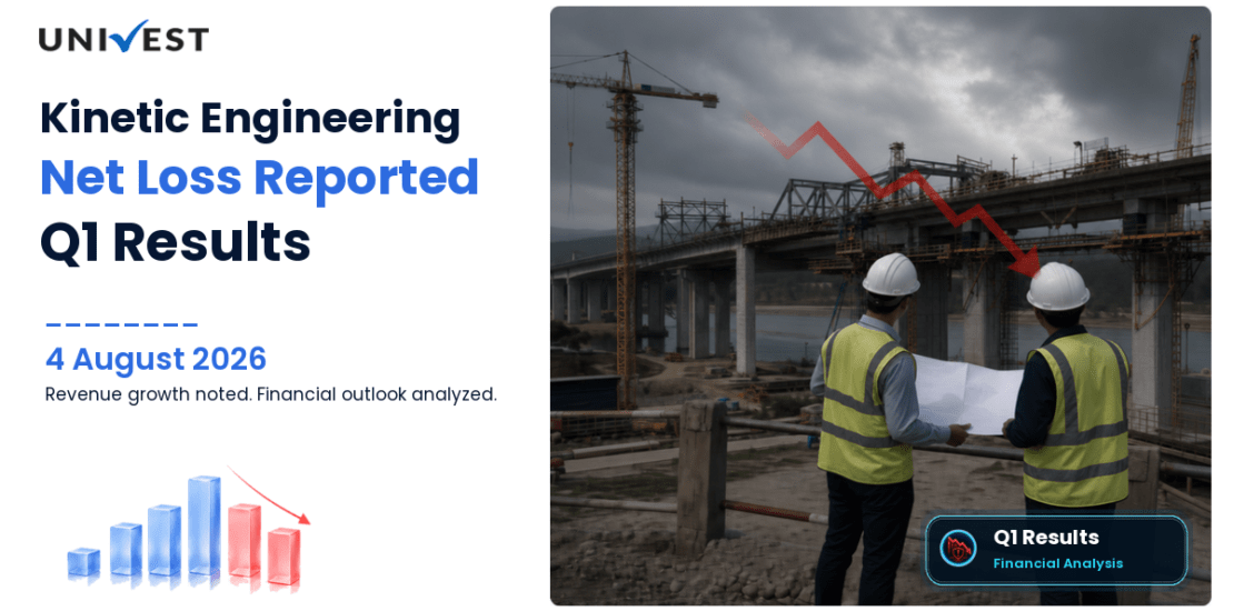 Kinetic Engineering Q1 Results FY27: Net Loss of Rs 12 Cr for June 2026 Quarter