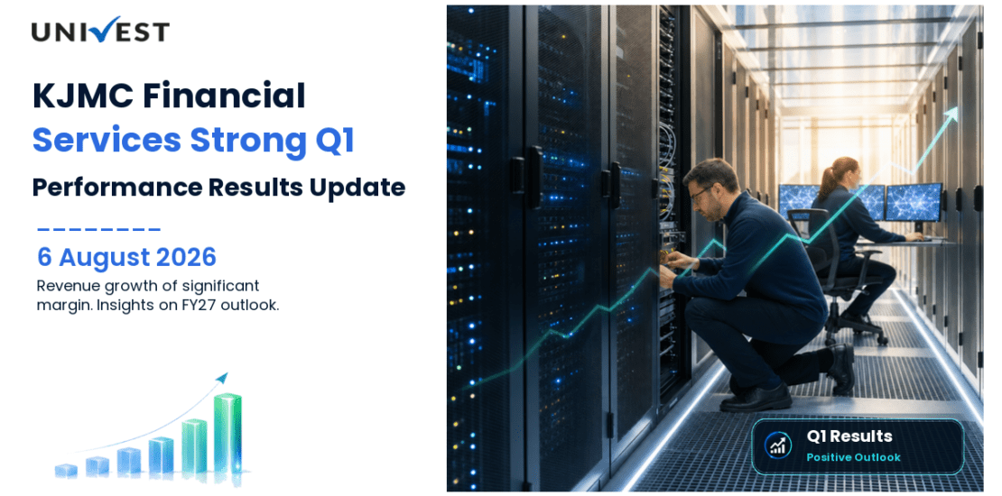 KJMC Financial Services Q1 Results FY27: PAT at Rs 1 Cr for June 2026 Quarter
