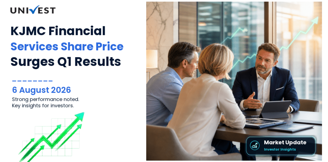 KJMC Financial Services Share Price Gains 12.27% After Q1 FY27 Results